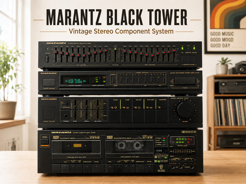 Marantz black tower - marantz,